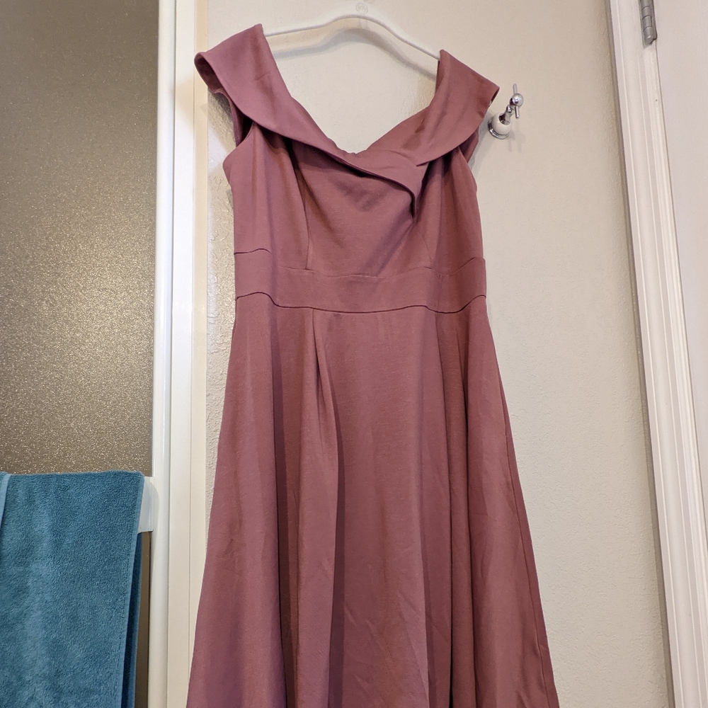 Women's off shoulder dress